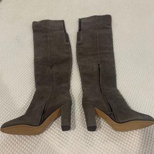 Like new Gray Halogen Over the Knee Boots